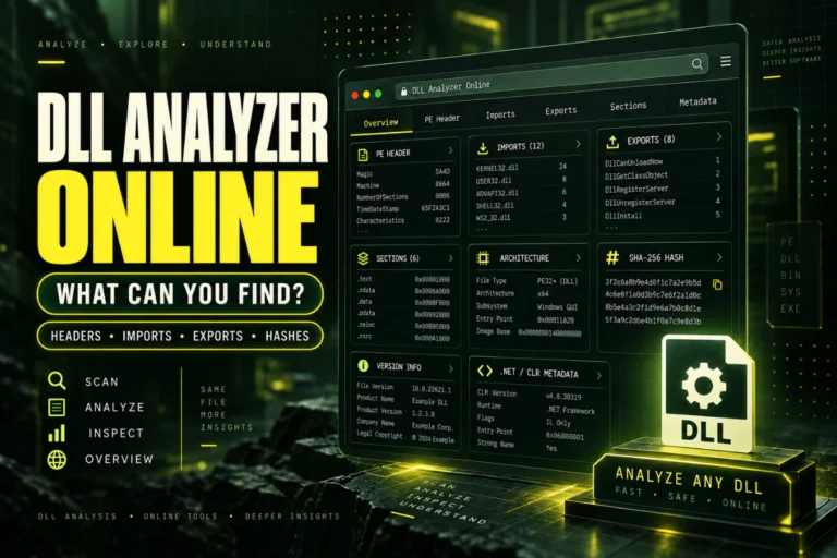 DLL Analyzer Online: What Information Can You Find? — illustrated DLL guide thumbnail