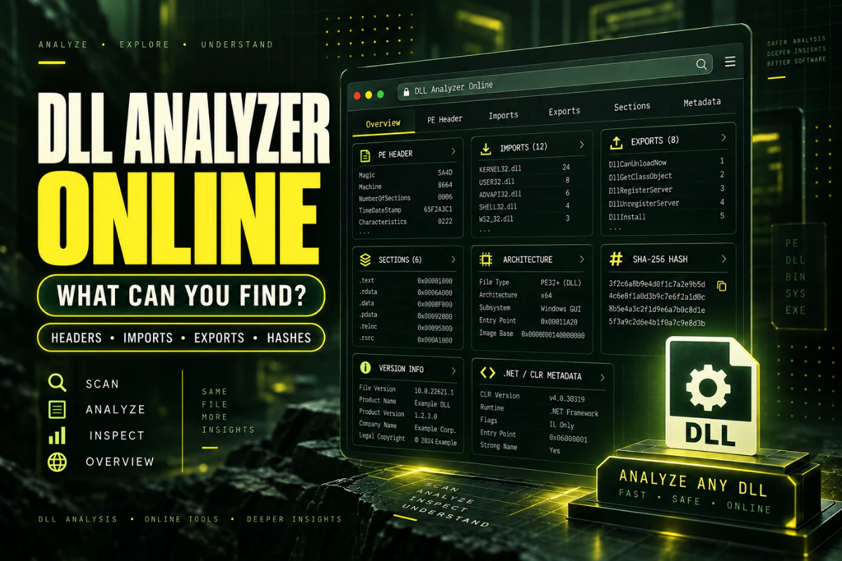DLL Analyzer Online: What Information Can You Find? — illustrated DLL guide thumbnail