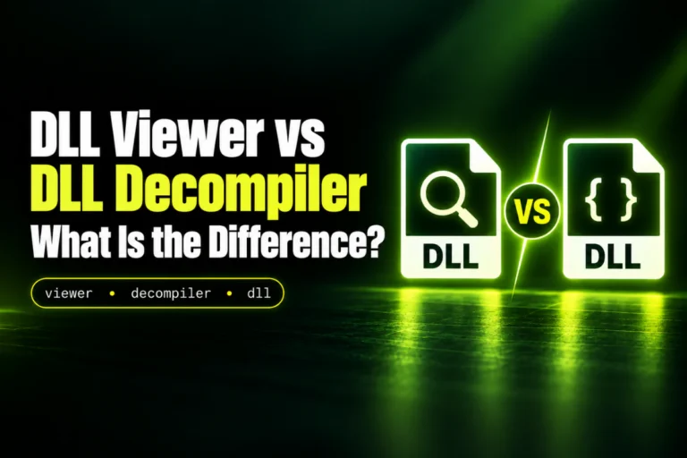 DLL Viewer vs DLL Decompiler: What Is the Difference? — illustrated DLL guide thumbnail