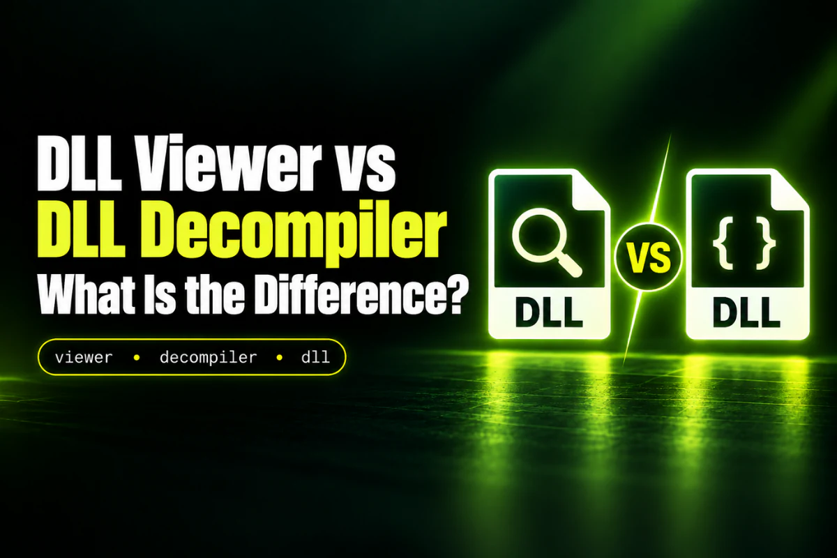 DLL Viewer vs DLL Decompiler: What Is the Difference? — illustrated DLL guide thumbnail