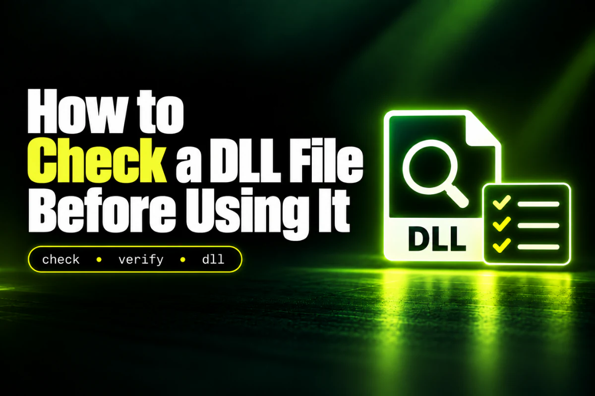 How to Check a DLL File Before Using It — illustrated DLL guide thumbnail