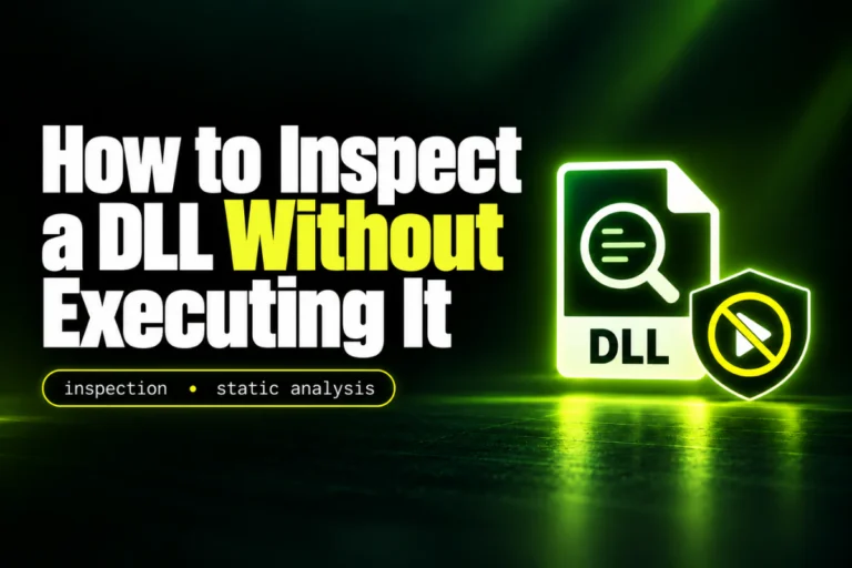 How to Inspect a DLL Without Executing It — illustrated DLL guide thumbnail