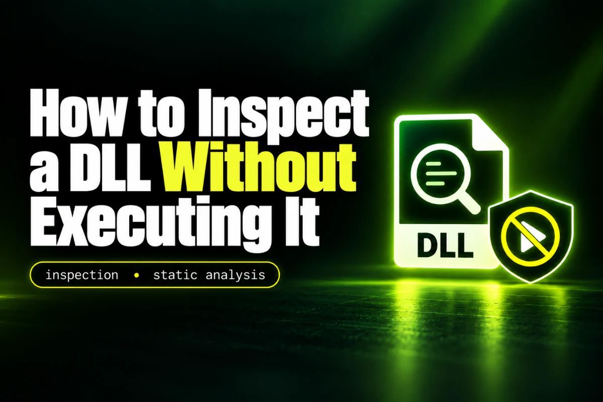 How to Inspect a DLL Without Executing It — illustrated DLL guide thumbnail