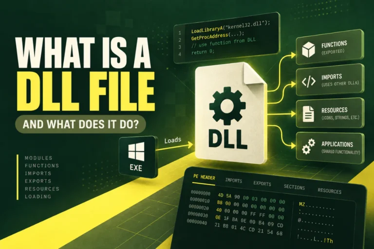 What Is a DLL File and What Does It Do? — illustrated DLL guide thumbnail