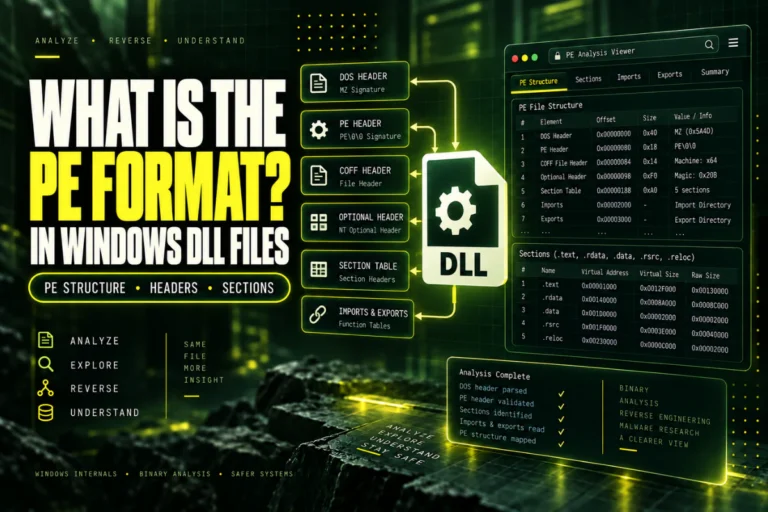 What Is the PE Format in Windows DLL Files? — illustrated DLL guide thumbnail