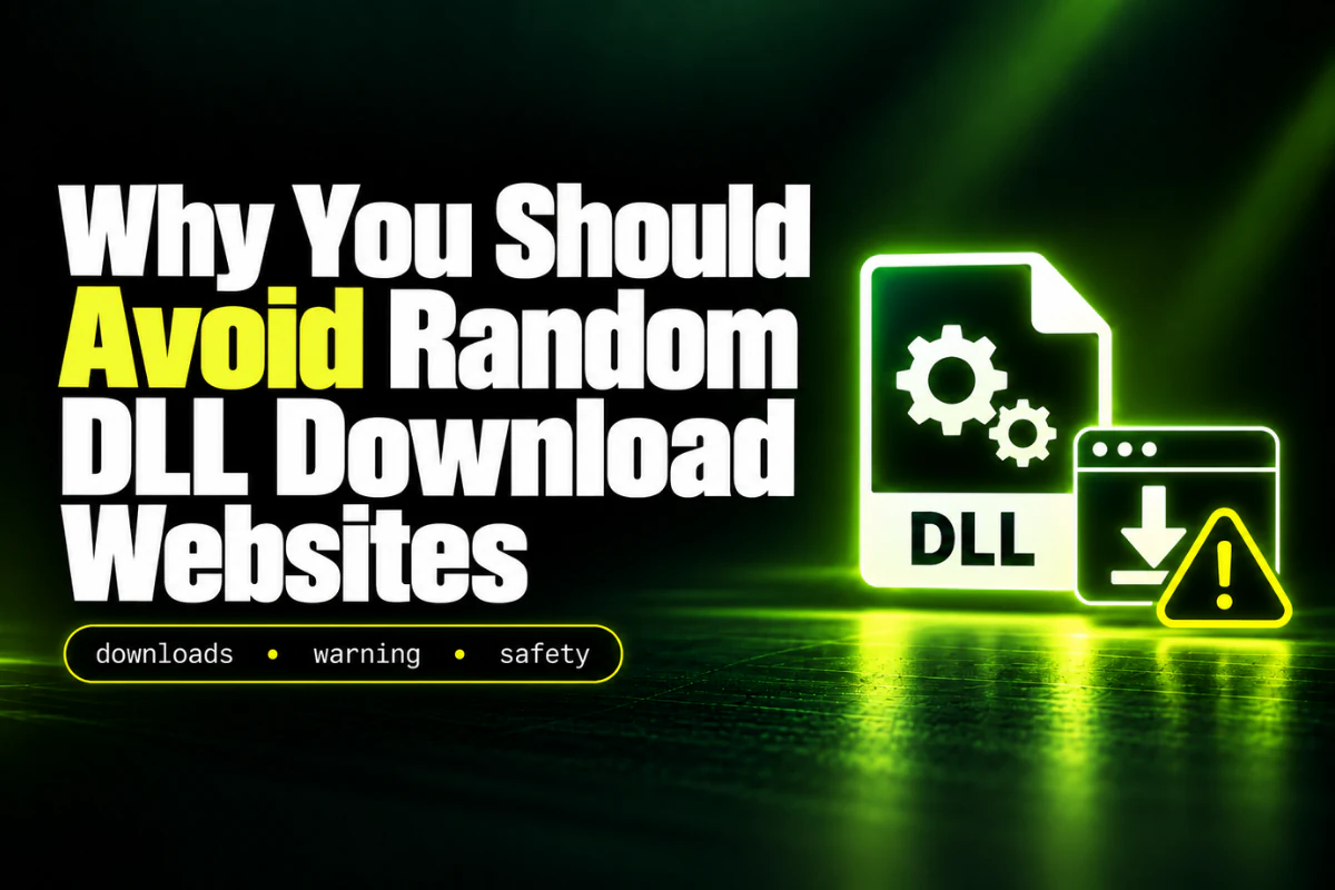 Why You Should Avoid Random DLL Download Websites — illustrated DLL guide thumbnail